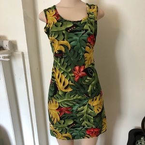 Jazz fest camo print dress